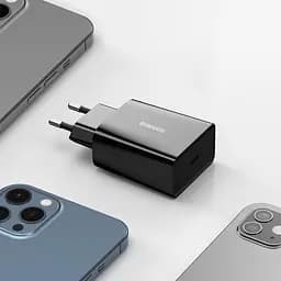 Адаптер живлення Baseus Speed Mini 20W з роз'ємом Type-C та швидкою зарядкою - мініатюра 7