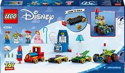 Конструктор LEGO Disney Pixar Святкування з Історії Іграшок: потяг і авто для перегонів 206 деталей (43264) - мініатюра 19