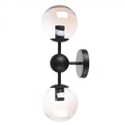 Бра Brille BL-266W/2 E27 BK настенное накладное лофт