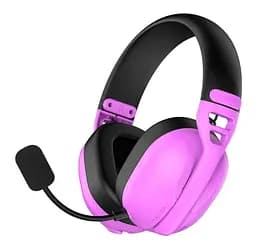 Игровые наушники беспроводные с микрофоном HATOR ESH-19 Wireless HYPERPUNK 3 SyncHUB Hi-Res Violet
