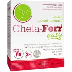 Вітаміни та мінерали Olimp Chela-Ferr Easy, 30 пакетиків