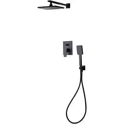 Душова система прихованого монтажу Volle De La Noche 10-40-9400-black, Чорний