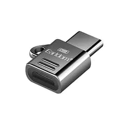 Переходник Micro-USB To Type-C Earldom ET-TC03 Metal Adapter with Chain