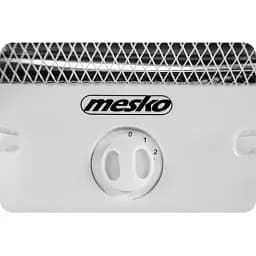 Обігрівач інфрачервоний Mesko MS 7710 портативний 800 Вт із захистом від перекидання білий - мініатюра 7