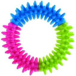 Игрушка для собак TatraPet Dental Gum кольцо с шипами резиновое 10-11 см.