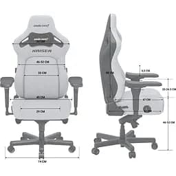 Геймерське крісло Anda Seat Kaiser 4 L Leather Zen Purple (AD12YDDC-L-20-V-PV/C) [121790] - мініатюра 13