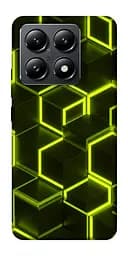 Чехол itsPrint Neon hexagon для Xiaomi 14T