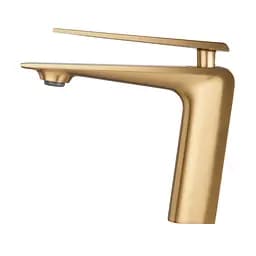 Змішувач для умивальника золотий Nett ZG-33 Золотий