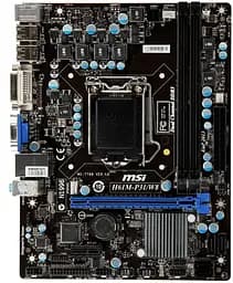 Материнская плата MSI H61M-P31/W8 (H61M-P31/W8) (s1155, Intel H61, Micro-ATX) Б/у