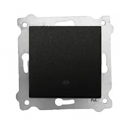 Механізм вимикача EXEN одинарного врізного реверсивного, чорний