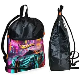 Рюкзак-мешок для школы Хот Вилс "Hot Wheels" детская сумка для обуви и спортивной одежды (01495)