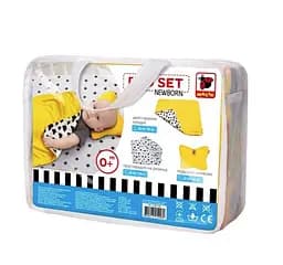 Постільний набір Масік Bed Set Newborn, жовтий (МС 110512-06)