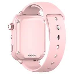 Смарт годинник-телефон дитячі Wonlex KT37 Original з відеодзвінком WI-FI GPS SIM-карта Pink (18349) - мініатюра 4