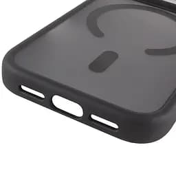 TPU+PC чохол Metal Buttons with MagSafe для Apple iPhone 17 Pro (6.3") Чорний / Black - мініатюра 5