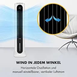 Охолоджувач повітря Klarstein Polar Tower Smart 4 -in-1 (10035830) - мініатюра 3