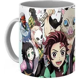 Кухоль GeekLand Demon Slayer Kimetsu no Yaiba Клинок, що розсікає демонів арт KY.02.13 330 мл білий - мініатюра 2