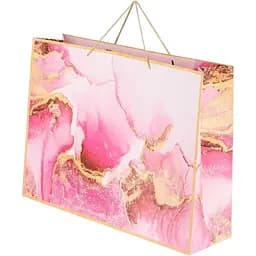 Пакет подарунковий 1610XL Рожевий