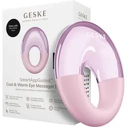 Масажер для очей GESKE Cool & Warm Eye Massager 7 в 1 рожевий