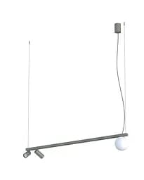 Подвесной светильник, люстра Nowodvorski 11471 Fourty III GU10+G9 3x10W IP20 Темно-серый