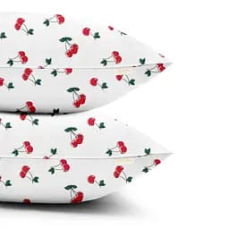 Комплект постільної білизни Cosas Cherry Євро червоний (CherryBerry_El-80Burgundy_200) - мініатюра 5