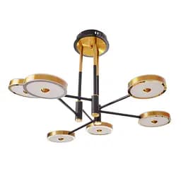 Люстра Brille светодиодная 54W WW BZ/BK (BL-679S/6)