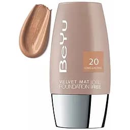Тональний крем BeYu Velvet з матуючим ефектом відтінок 20 (Light Toffee) 30 мл - мініатюра 2