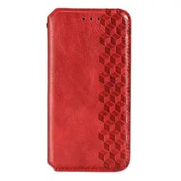 Чохол-книжка GETMAN Cubic Cover Case для Xiaomi Redmi 9A / 9AT (Red) [52802]