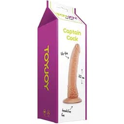 Фалоімітатор Captain Cock 20 см тілесний