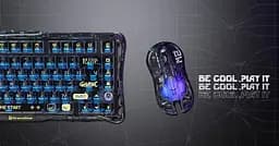 Комп'ютерна миша GravaStar Mercury M2 BT/WL/USB-A RGB чорно-прозорий teh0024921 - мініатюра 5