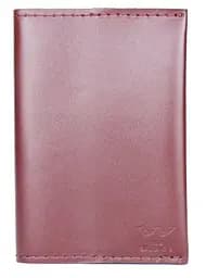 Паспортная обложка бордовая