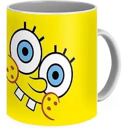 Кухоль GeekLand SpongeBob SquarePants  жовтий фон SB 02.07 330 мл жовтий - мініатюра 3
