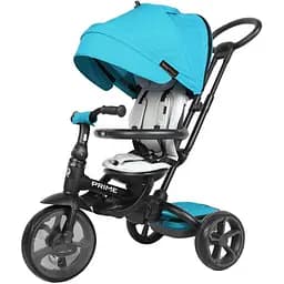 Дитячий триколісний велосипед Qplay Prime Blue блакитний (T561Blue)