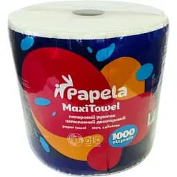 Паперовий рушник Papela MaxiTowel двошаровий 1000 відривів 110 м