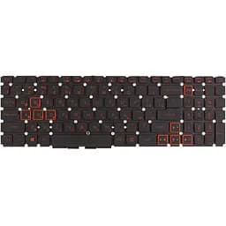 Клавіатура для ноутбука Acer Nitro 5 AN515-56 чорна, без фрейму, підсвітка