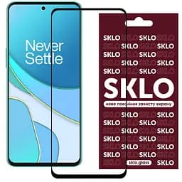 Захисне скло SKLO 3D для Realme 10 Pro 5G Чорний