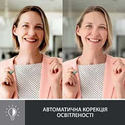 Веб-камера Logitech Brio 500 Off-White (960-001428) - мініатюра 3