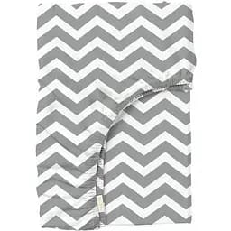 Простирадло Cosas на резинці 100х200 grey zigzag cs1, сірий (ZigGrey_100x200x20)