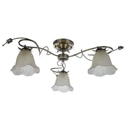 Люстра стельова Brille флористика E27 60W BZ (BKL-066C/3)