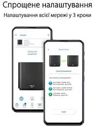 Wi-Fi Mesh система Asus ZenWiFi XT9 2pk Black (90IG0740-MO3B30) - мініатюра 9