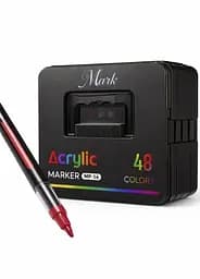 Набір маркерів акрилово-акварельних idea ACRY в пластиковому кейсі 48 шт. різнокольоровий (121442)