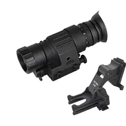 Повний комплект монокуляр нічного бачення ПНБ Nectronix CL27-0008 + модернізоване кріплення на шолом Rhino mount (100856-949)