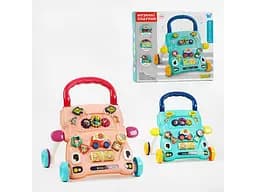 Каталка-ходунки з ігровим центром, WToys, - мініатюра 1