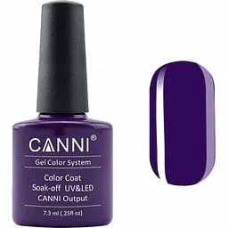 Гель-лак Canni Color Coat Soak-off UV&LED 225 пастельный глубокий фиолетовый 7.3 мл