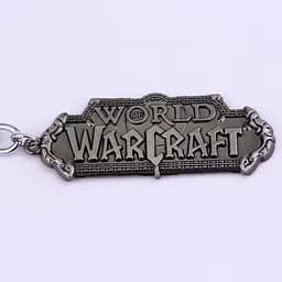 Брелок World of Warcraft Logo Варкрафт срібло.264 - мініатюра 3