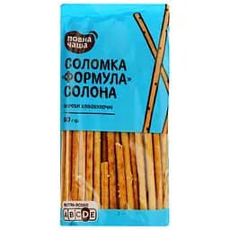 Соломка Повна Чаша Формула солона, 80 г (401165)