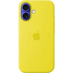 Чехол Apple Silicone Case with MagSafe для iPhone 16 Star Fruit (MYY73ZM/A) [116209]