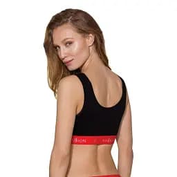 Спортивний топ на широких бретелях Passion PS003 TOP black L - мініатюра 2