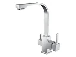 Cмеситель для кухни Asignatura Twin Flat 80544600 Хром