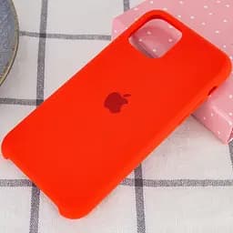 Чохол Silicone Case AA Apple iPhone 11 Pro Max 6.5" Червоний / Red - мініатюра 2