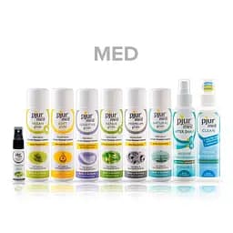 Лубрикант на водній основі Pjur MED Vegan glide 100 мл - тільки веганські інгредієнти - мініатюра 3